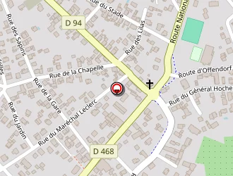 Carte de Bieber Thomas à Gambsheim