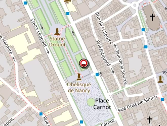 Carte de Le Petit Carnot à Nancy