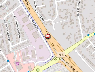 Carte de Aldi Marché à Montgeron