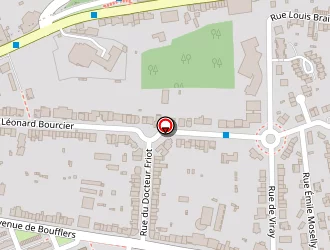 Carte de Agence De Boufflers Assurances à Nancy