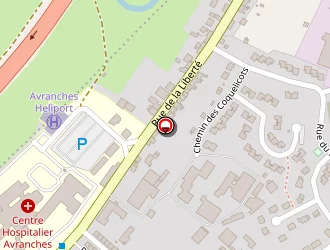 Carte de Maison Guérin à Avranches