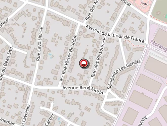 Carte de Carmo à Morangis