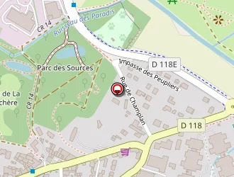 Carte de La Poste à Saulx-les-chartreux