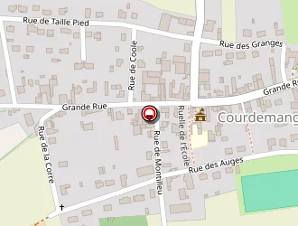 Carte de Rigaux Jean-bernard à Courdemanges