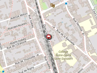 Carte de La Médicale à Nancy