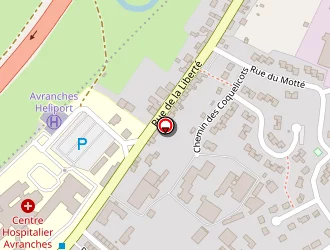 Carte de Ecole Maternelle André Parisy à Avranches