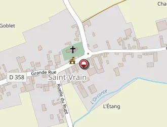 Carte de Ecole à Saint-vrain