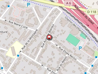 Carte de Centre Optique à Chilly-mazarin