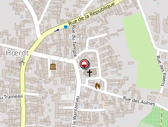 Carte de Riedinger Denis à Hœrdt