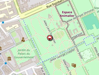 Carte de Vivier Gérard à Nancy