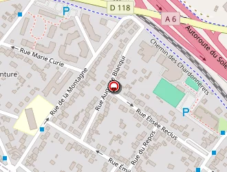 Carte de Presta Service à Chilly-mazarin