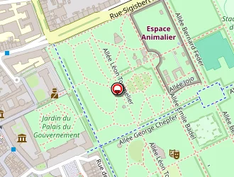 Carte de Le Grand Rue à Nancy