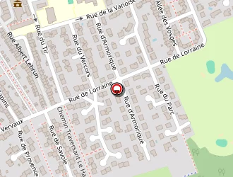 Carte de Doyette Bertrand à Pulnoy