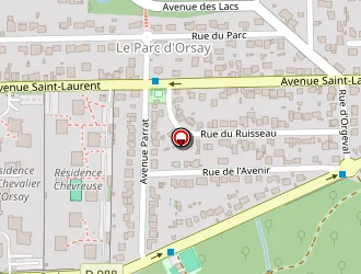 Carte de Facil'cours à Orsay