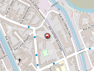 Carte de Ecole Primaire St Georges à Nancy