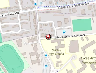 Carte de Asptt De Nancy à Tomblaine