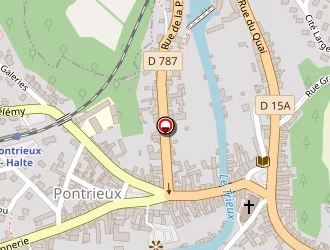 Carte de Les Korrigann'es à Pontrieux