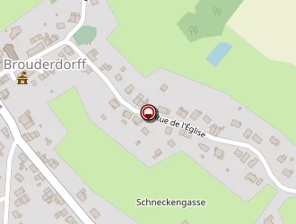 Carte de Pfeiffer Caroline à Brouderdorff