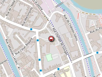 Carte de Cfa Industrie Hotelière à Nancy