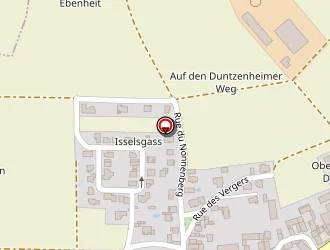 Carte de Diebolt Daniel à Rohr