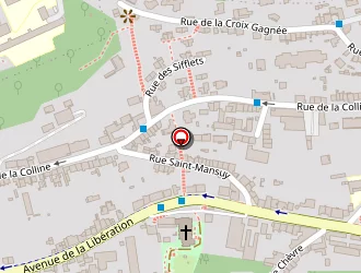 Carte de Laura Coiffure à Domicile à Nancy