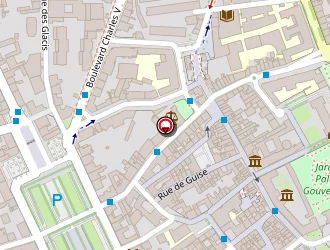 Carte de Gaspard Le Montagnard à Nancy