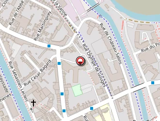 Carte de Les Fontaines à Nancy