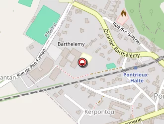 Carte de Kerpontou à Pontrieux