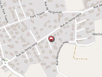 Carte de Le Ster Daniel à Santec