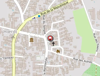 Carte de La Poste à Hœrdt