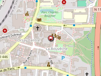 Carte de Boucheries De La Poste à Orsay