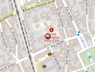 Carte de Brasserie Du Cours Léopold à Nancy