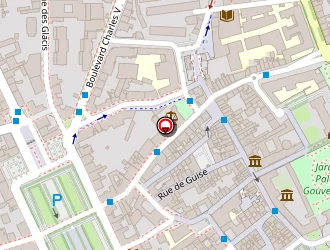 Carte de Cinq Six Mouches à Nancy