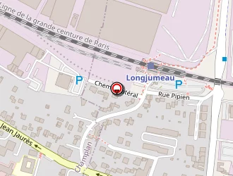 Carte de L'adresse à Longjumeau