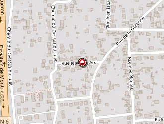 Carte de Etld à Montgeron