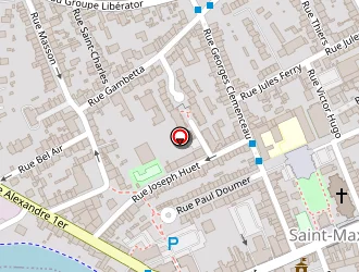 Carte de Conseil Général à Saint-max