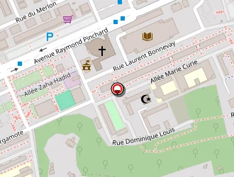 Carte de Mairie De Quartier Boudonville à Nancy