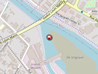 Carte de Salle Le Roux à Nancy