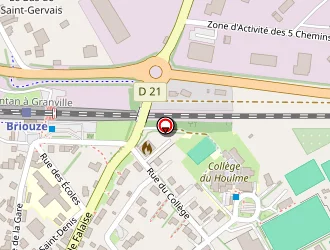 Carte de La Poste à Briouze