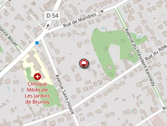 Carte de Dolivet Jocelyne à Brunoy