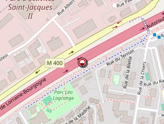 Carte de Beauregard Ambulances à Maxéville