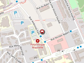 Carte de Ecoles Maternelles à Nancy