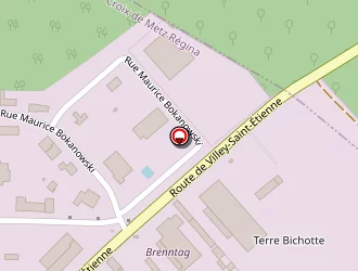 Carte de Mauffrey à Toul