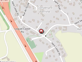 Carte de Menuiserie Le Perf Guy à Caouënnec-lanvézéac