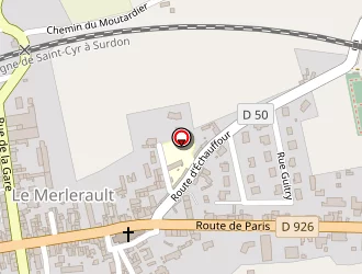 Carte de La Poste à Merlerault (le)