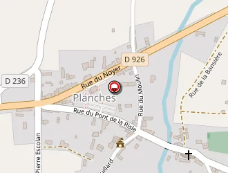 Carte de Urgence (services Locaux) à Planches