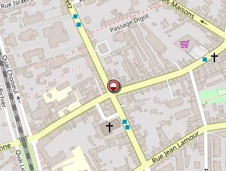 Carte de Pro-lyrica à Nancy