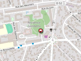 Carte de Pizza Service à Yerres