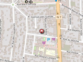 Carte de Leader Price à Athis-mons