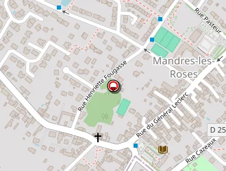 Carte de Fegele à Mandres-les-roses